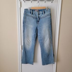 Point Sur Vintage Kickout Crop Jeans